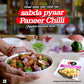 Chings Secret Paneer Chilli Masala - 5 Single Use Pouch - 100 Gram