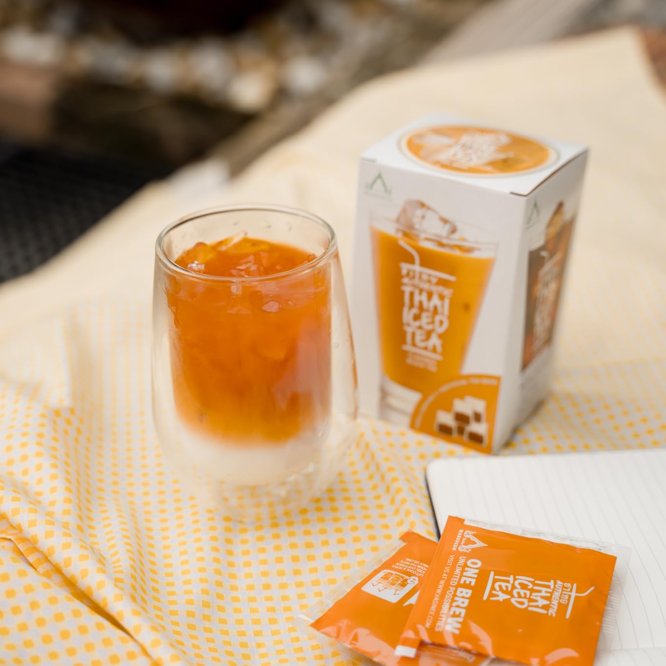 Authentic Thai Iced Tea Flavored Black Tea,23 Tea Bags