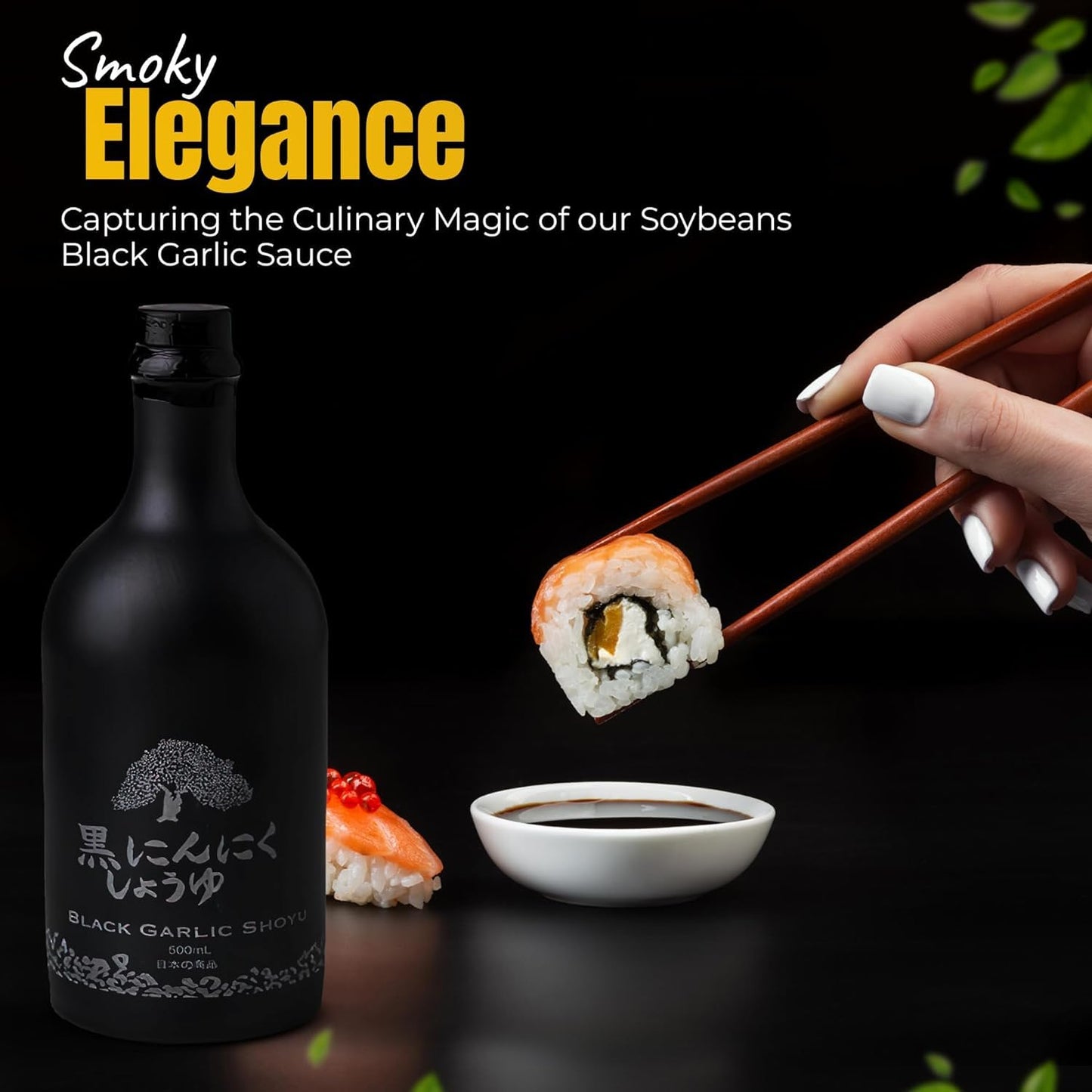 Haku Black Garlic Shoyu (500 Ml)