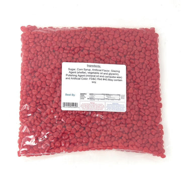 YANKEETRADERS Hearts Candy, Cinnamon Flavor, 2 Pound, Red