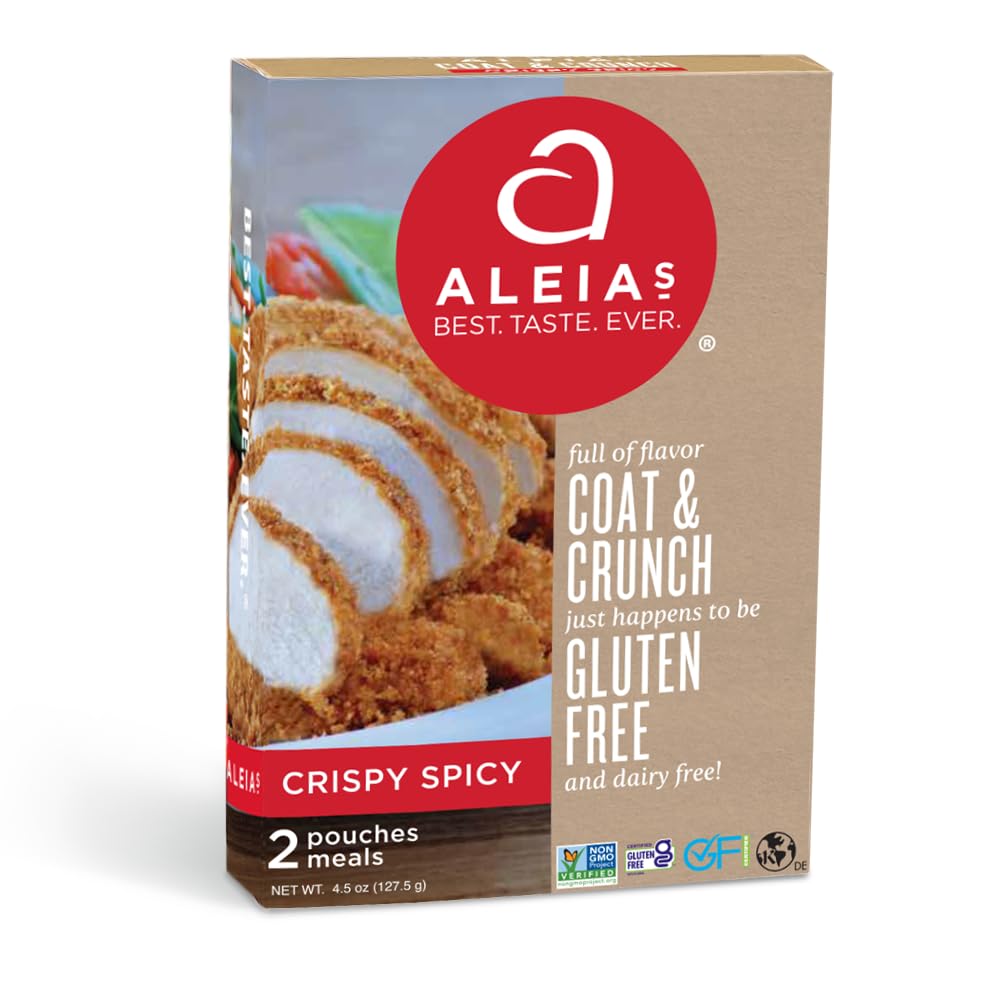 Aleias Coat & Crunch Crispy Spicy 4.5 oz, Pack of 1