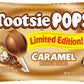 Tootsie Pops Limited Edition Individually Wrapped Single Flavor Lollipops With Tootsie Roll Center, Caramel, 12.6 Ounce