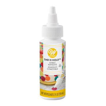 Wilton Dab-N-Hold Edible Adhesive, Cake Glue For Decorating Desserts And Cakes, 2 Oz., Transparent