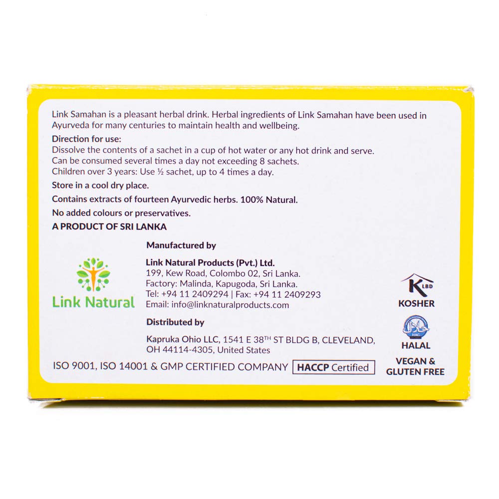 Samahan Ayurvedic Herbal Tea 50 Sachets