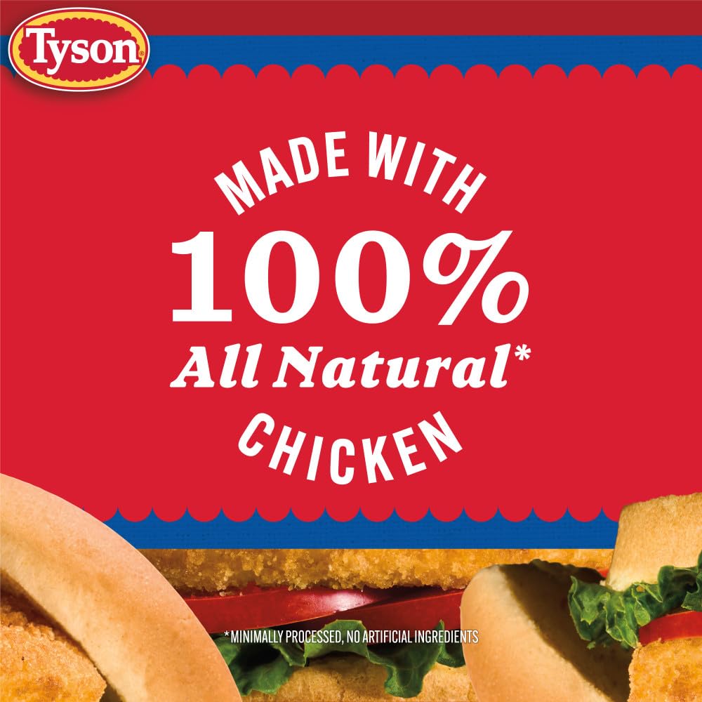 Tyson Frozen Chicken Patties, 23 Oz