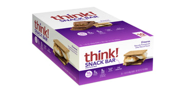 Think! Protein Bars With Chicory Root For Fiber Snack Bars, 1.4 Oz