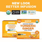 HANDPICK  Turmeric Ginger Tea  100 Eco-Conscious Tea Bags | Caffeine Free  Gluten Free | 100% Pure Herbal Blend - Savory & Spicy