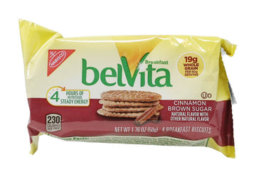 belVita Cinnamon Brown Sugar Breakfast Biscuits, 1 ct, 1.76 oz