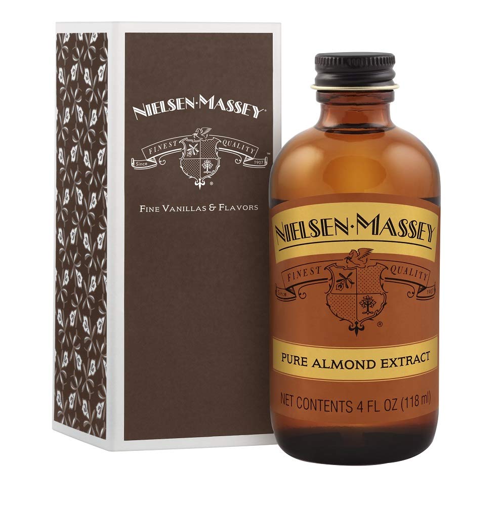 Nielsen-Massey Pure Almond Extract for Baking and Cooking 4 Ounce Bottle