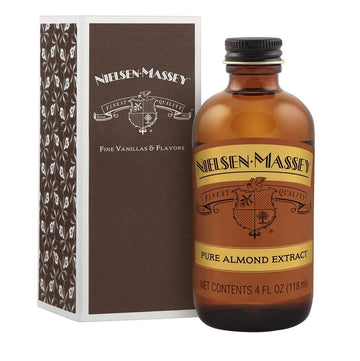 Nielsen-Massey Pure Almond Extract for Baking and Cooking 4 Ounce Bottle