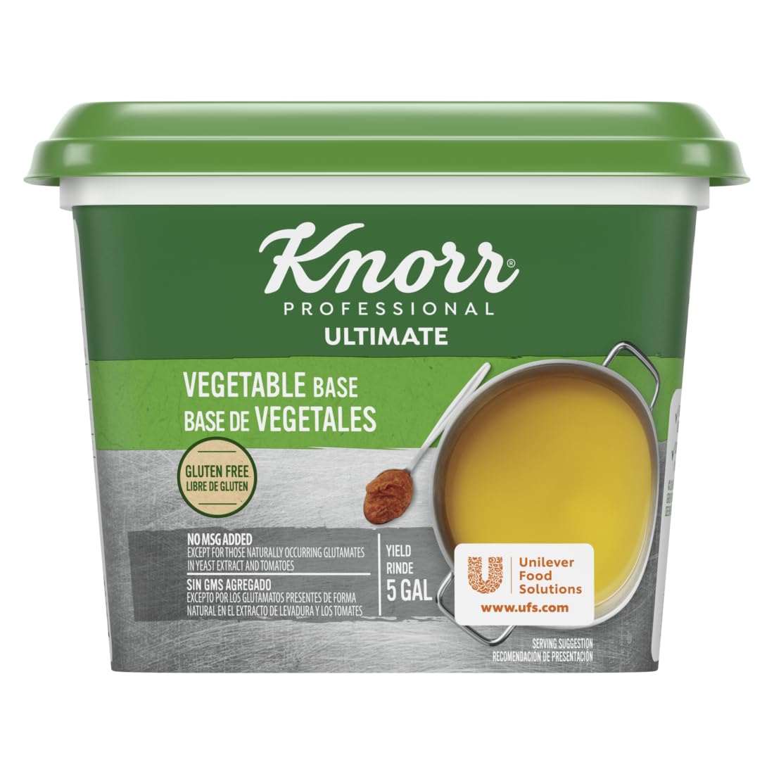 Knorr Professional Vegetable Paste Base, Gluten Free, Vegetarian, 16 Ounce (Pack of 6)