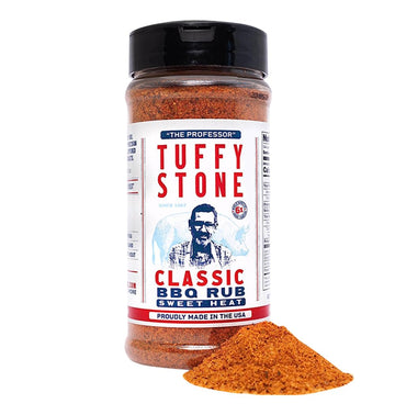 Tuffy Stone Classic Bbq Rub | 6X World Barbecue Grand Champion | Savory Rib Rub | Brisket Rub | Smoky Bbq Seasoning | 10 Oz Shak