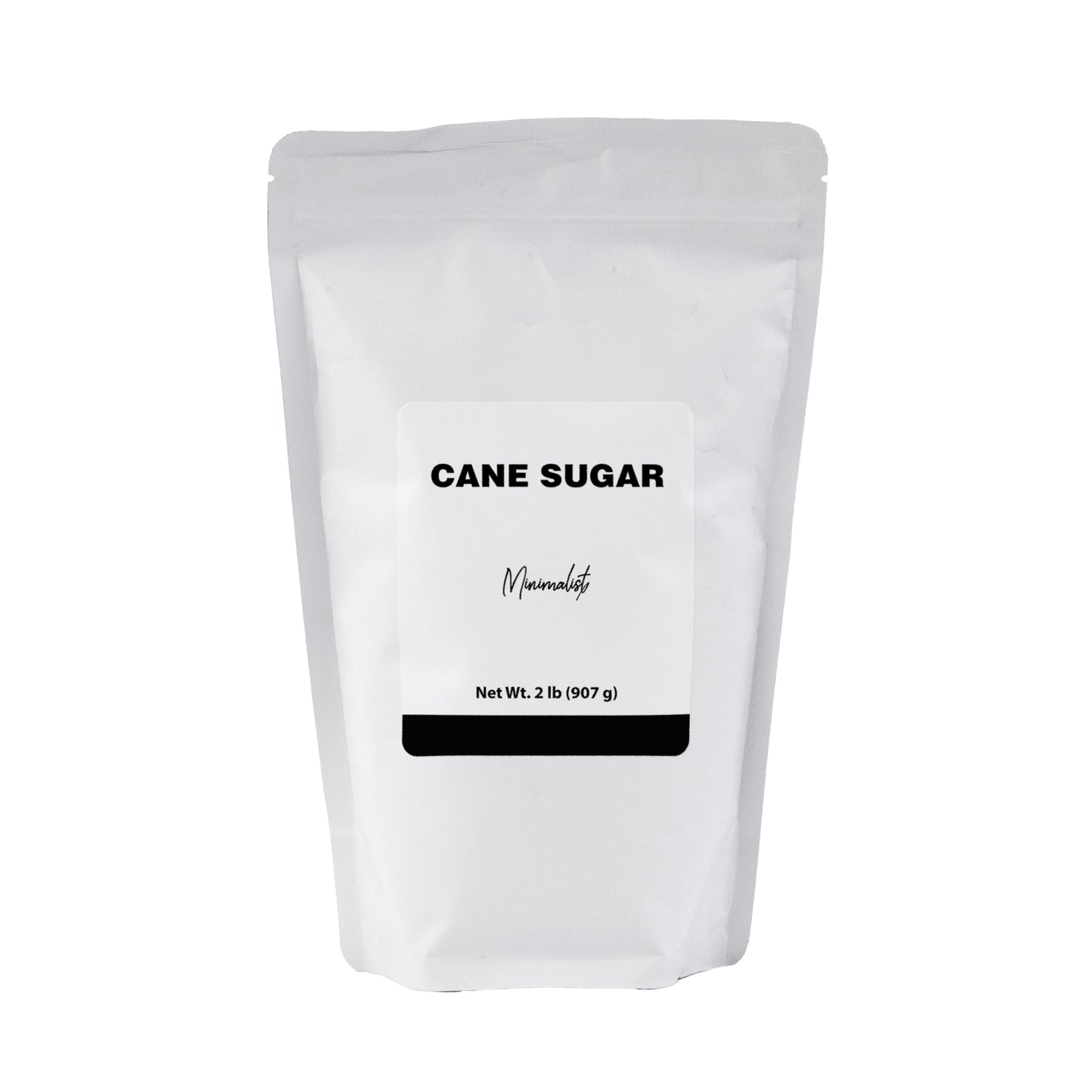 Minimalist Cane Sugar, Ideal for Baking and Sweetening, Packaged for Convenience in a Resealable Bag (2 Pound)