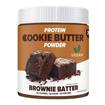 Flexible Dieting Lifestyle Vegan Protein Cookie Butter Powder - Brownie Batter | Dairy-Free, Keto-Friendly, Low Carb, Sugar-Free