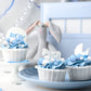 66 Pieces Mini Balloon Cake Topper Cake Decorations Balls Faux Pearl Balls Cake Picks Diy Cake Insert Topper Baking Decoration F