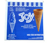 Generic Joy #310 sugar ice cream cone. 200 Ct. Sugar cones For Ice Cream. This cone is fresh, crispy, and crunchy, making it a g