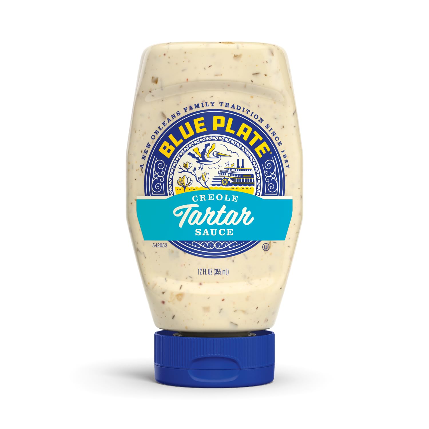 Blue Plate Mayonnaise Creole Tartar Sauce, 12 Fl Oz Squeeze Bottle, Pack of 1
