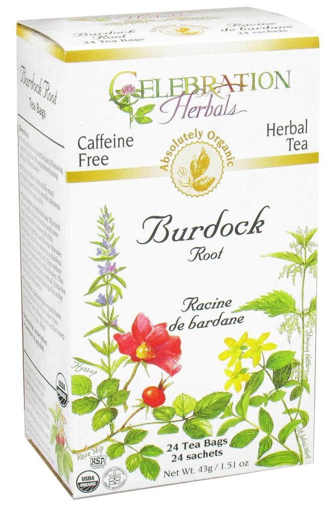 Celebration+Herbals%2C+Tea+Bags+Burdock+Root%2C+24+Count