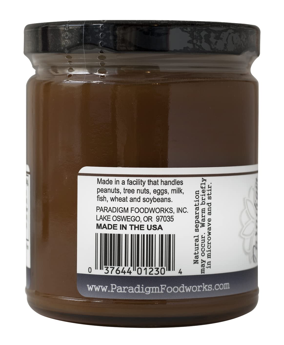 Paradigm Foodworks Sea Salt Caramel Sauce, 10 Ounce, Rich Flavor, Ideal for Desserts and