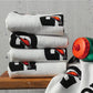 Gatorade G Towel, 22'' x 42'', Cotton, White/Black/Orange