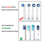 Toothbrush Cover For Oral-B Electric Toothbrush, Electric Toothbrush Replacement Heads Cover For Travel Toothbrushes, Brush Prot