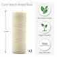 Vegan Refill Dental Floss  Refillable Tooth Floss  Candelilla Wax  Plastic Free Dental Tape  Zero Waste Floss  Eco Floss  Mint