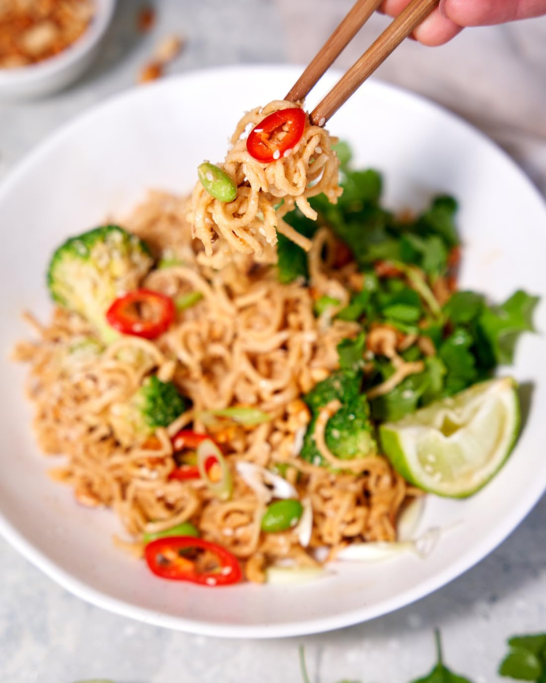 Biona Organic Wheat Asia Noodles White 250G