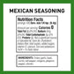 Spice Hunter Mexican Seasoning Blend, Salt Free, 1.5 Ounce (Pack Of 6)