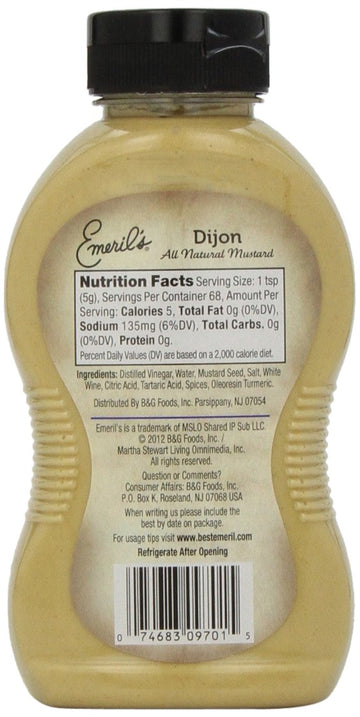 Emeril'S Mustard, Dijon, 12 Ounce