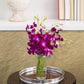 Kabloom Flowers - Mother'S Day Collection - 10 Purple Orchid With Vase, Gift For Birthday, Sympathy, Anniversary, Get Well, Than