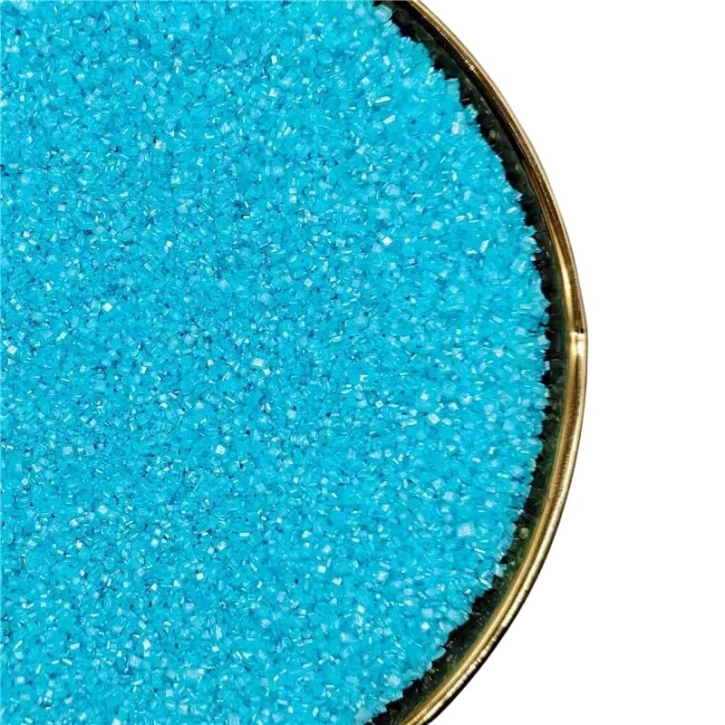 Light Blue Sanding Sugar Edible Sugar Sprinkles For Cakes, Cupcakes, Cookies Sugar Sprinkles for Ice Cream Toppings Colored Suga