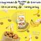Crazy Go Nuts Walnuts - Banana, 1.25 Oz (12-Pack) - Healthy Snacks, Vegan, Gluten Free, Superfood - Natural, Non-Gmo, Ala, Omega