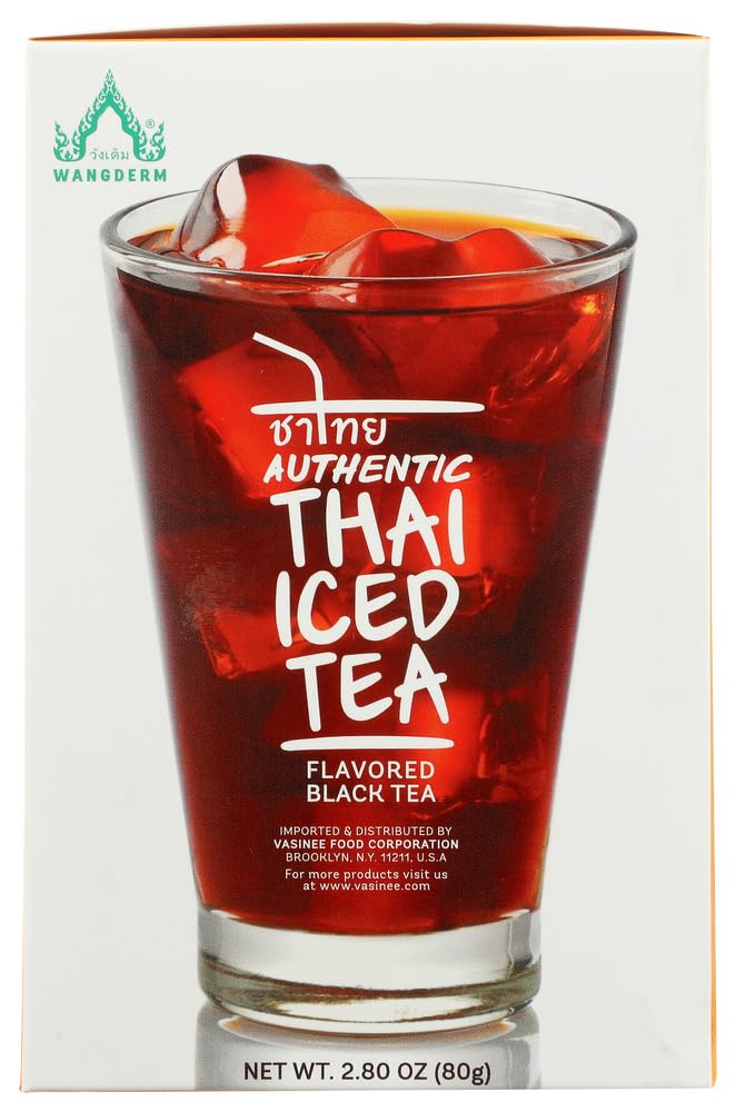 Authentic Thai Iced Tea Flavored Black Tea - Pack Of 3