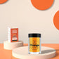 Shanlinly Edible Glitter for Cakes & Drinks - 5g Orange Shimmer Dust