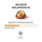 Nespresso compact pieces Vertuo Melozio Decaffeinato Medium Roast Espresso 30 Count Coffee Pods