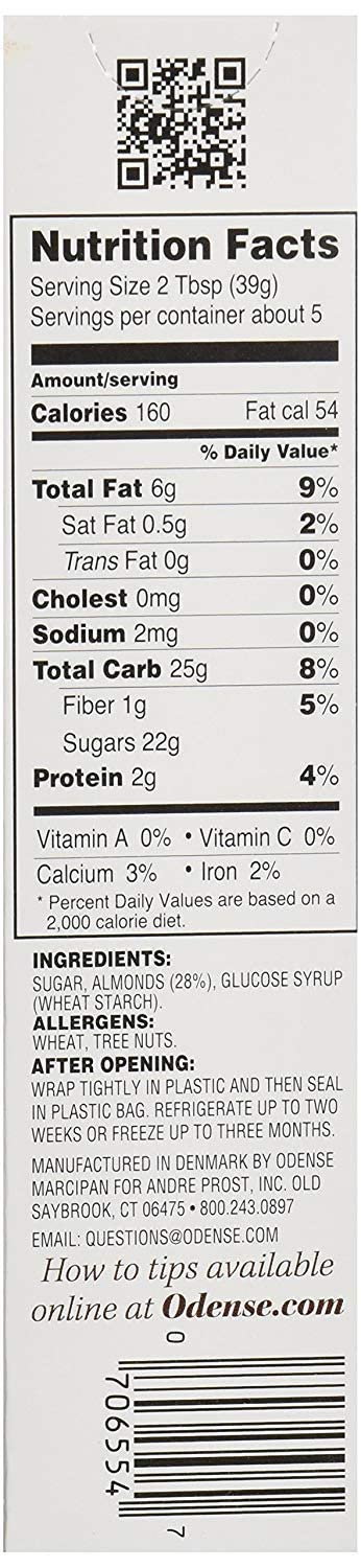 Odense Marzipan Roll, 7 Ounce (Pack Of 3)