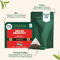 VAHDAM Organic English Breakfast Black Tea Bags - High Caffeine, Gluten Free, 100 Count Resealable Pouch