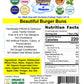 Organic Bread Of Heaven ~ Beautiful Burger Buns 2 Pkgs Of 8 ~ Usda Organic