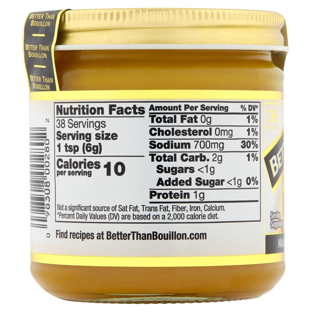 Better Than Bouillon Brand All Organic Variety Pack With 1 Roasted Chicken, 1 Roasted Beef And 1 Seasoned Vegetable, 8 Ounce Jar