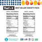 Fruit Bars Snack Gift Box (20 Pack) - 100% Natural, Gluten-Free, Vegan Fruit Snacks Variety Pack