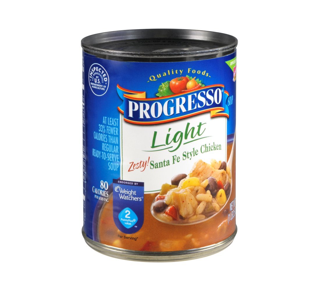 Progresso Light Soup, Zesty Santa Fe Style Chicken, 18.5 Oz (Pack Of 12)