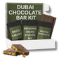Dubai Chocolate Bar Kit Master DIY Kit with Pistachio Cream, Tahini, Jumbo Mold, Milk Chocolate Melting Wafers - Big Size