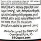 Bbq Spot Rub Some Rib Honey And Sriracha Seasoning Rub 6 Oz