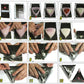 Myungga Onigiri Nori Sushi Rice Ball Triangle Seaweed Wrappers 100 Sheets(50Sheets X 2Pack)