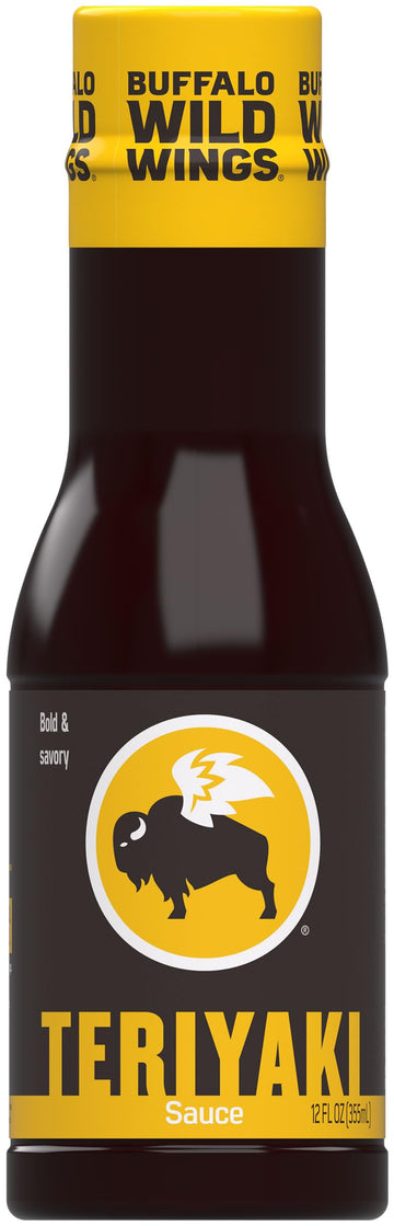 Buffalo Wild Wings Teriyaki Sauce, 12 fl. oz., Bold and Savory Teriyaki Flavor, Perfect Dipping Sauce, Salad Dressing, Wing Seas