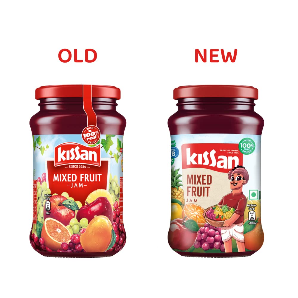 Kissan Mix Fruit Jam 500G Jar