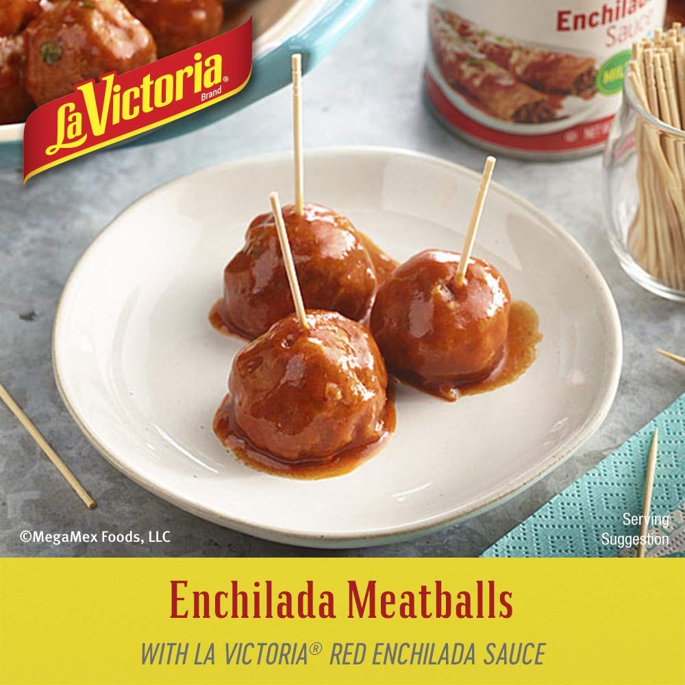 La Victoria Traditional Red Enchilada Sauce, Mild, 10 Ounce, Pack of 12, Model 07774