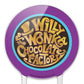 GRAPHICS & MORE Acrylic Cake Topper - Willy Wonka Logo - One Size - Party Decoration for Wedding, Anniversary, Birthday, Graduation