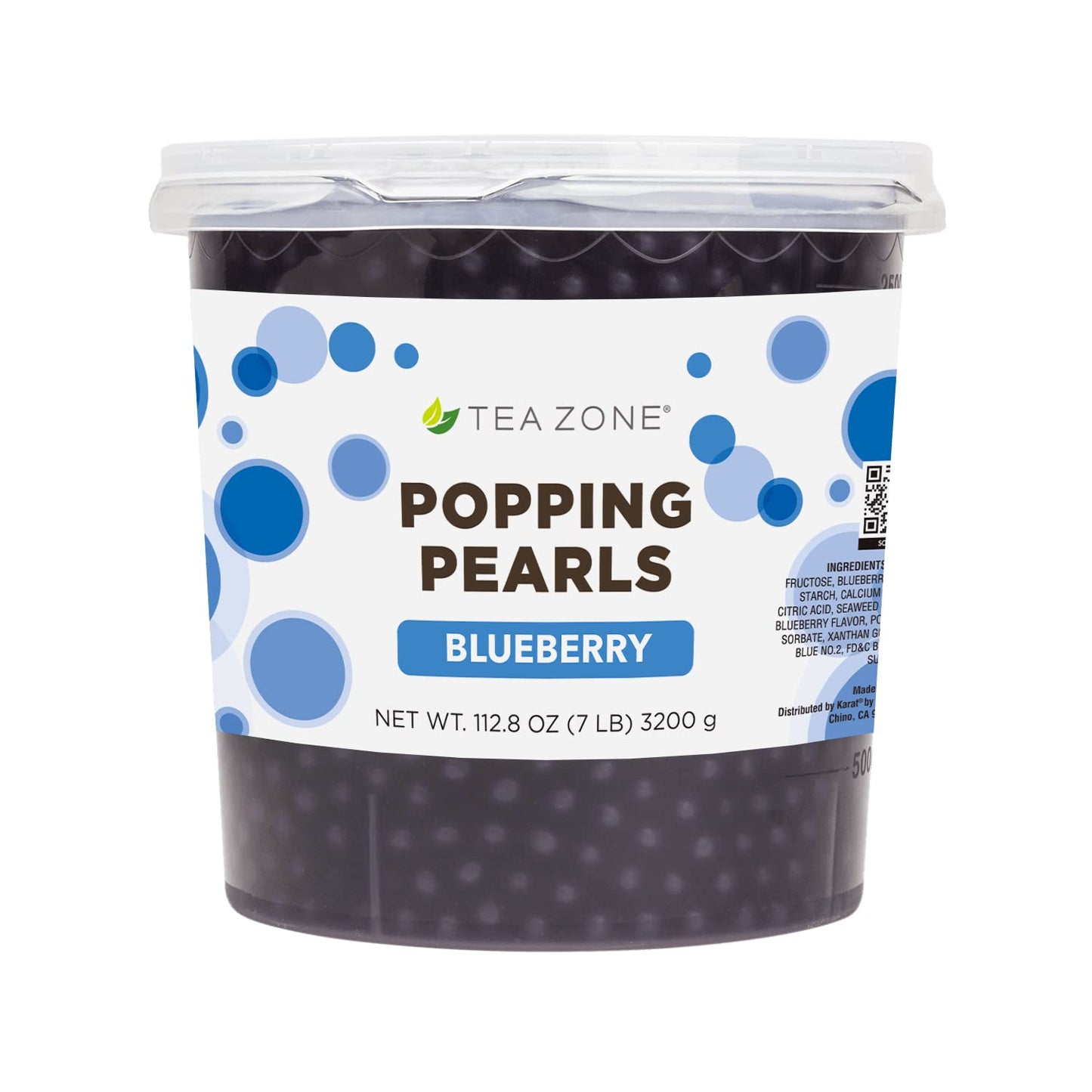 Tea Zone 7 Lb Blueberry Popping Pearls
