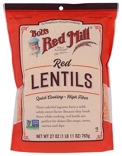Bobs Red Mill Lentil Beans 27 ounce
